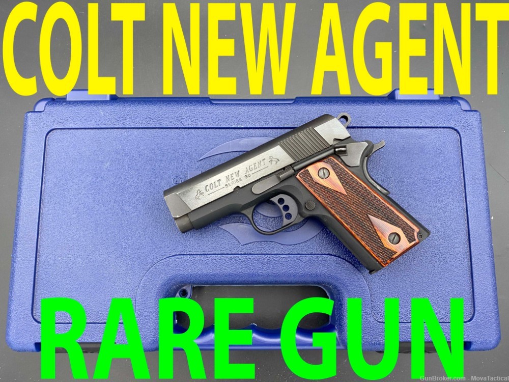 Colt 1911 New Agent (Same as -Colt Defender) 3" 45ACP, Colt-1911 Carry Size-img-0