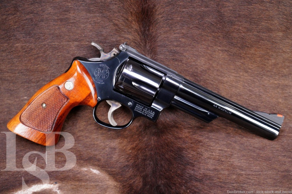 Smith & Wesson S&W Model 29-2 .44 Magnum 6" DA/SA Revolver 1979-80 NO CA-img-0