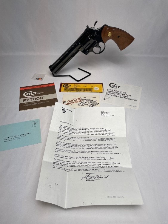Colt Python .357 Magnum 1988 Revolver Used-img-0