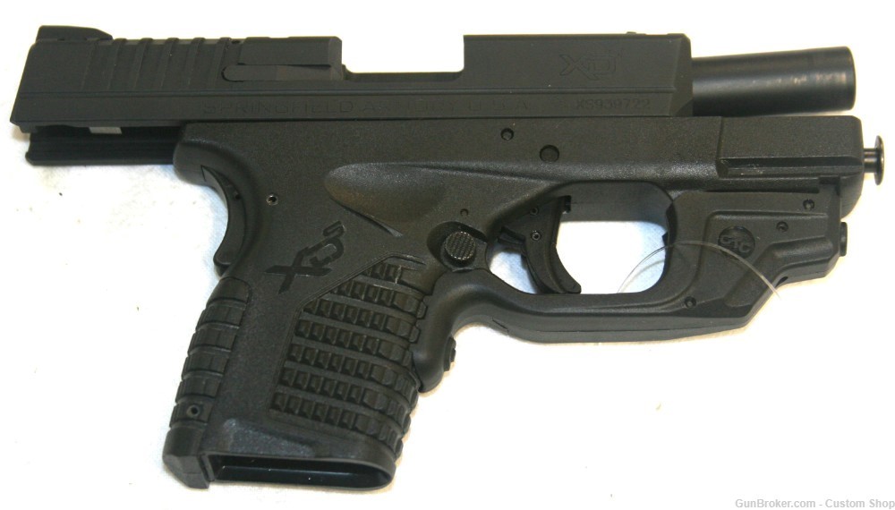 Springfield Armory XDS-9 W/Laser & 5 Mags-img-3