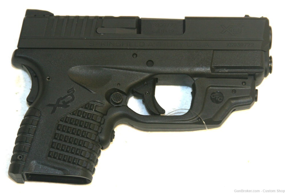 Springfield Armory XDS-9 W/Laser & 5 Mags-img-1