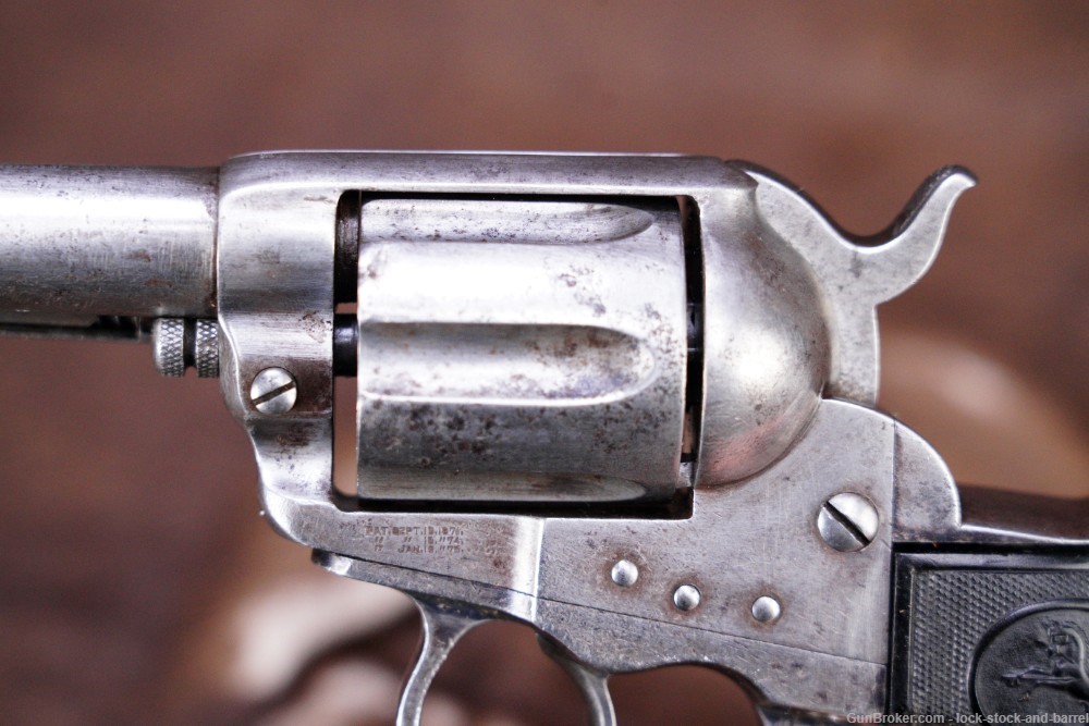 Colt Model 1877 Thunderer 4.5" .41 LC Double Action Revolver, 1881 Antique-img-11