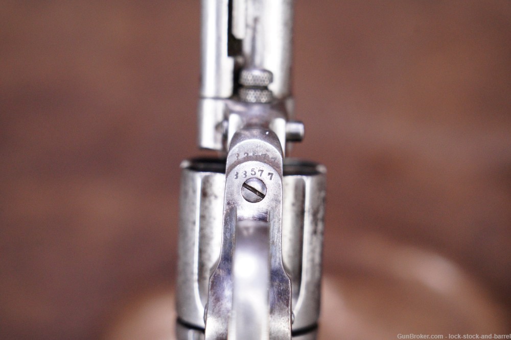 Colt Model 1877 Thunderer 4.5" .41 LC Double Action Revolver, 1881 Antique-img-10