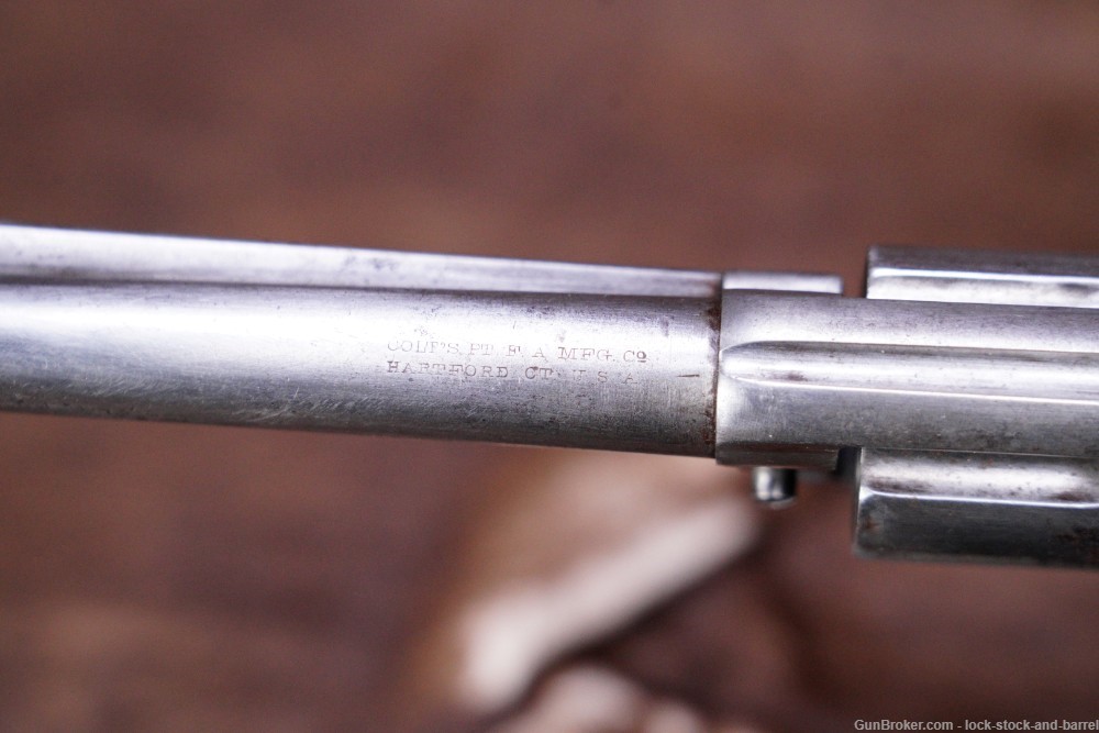Colt Model 1877 Thunderer 4.5" .41 LC Double Action Revolver, 1881 Antique-img-13