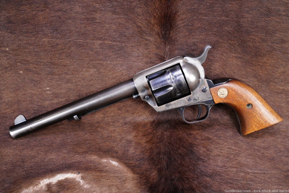 Colt Single Action Army 2nd Gen SAA .45 LC 7.5” Revolver, MFD 1957 C&R -img-3
