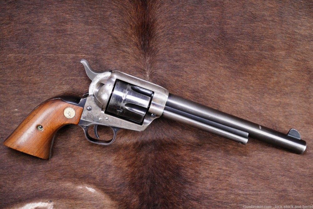 Colt Single Action Army 2nd Gen SAA .45 LC 7.5” Revolver, MFD 1957 C&R -img-2