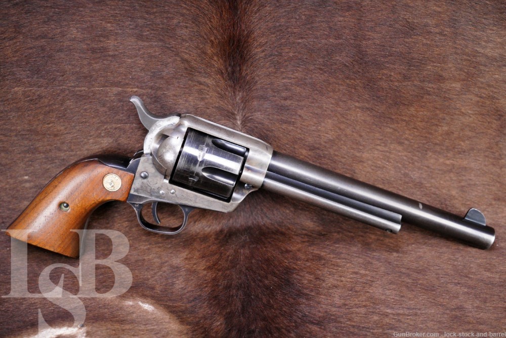 Colt Single Action Army 2nd Gen SAA .45 LC 7.5” Revolver, MFD 1957 C&R -img-0