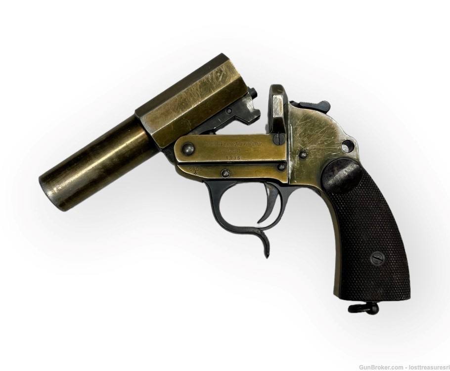  1936 Walther Antique Flare Gun-img-7