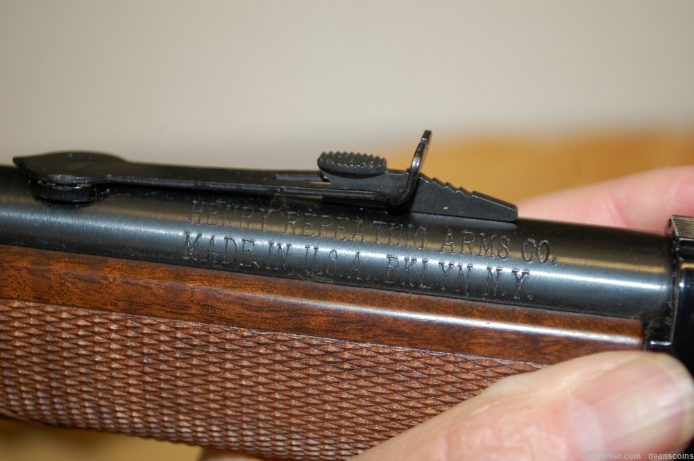 Henry Classic Lever Action 22 Magnum 19.25" Walnut Stock 22WMR NIB-img-6