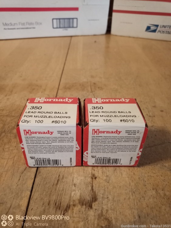 200 count of Hornady .350 Lead Round Balls -img-3
