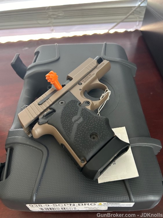Sig Sauer *RARE* P938 9mm SCORPION BRG AMBISafety 3" (2 mags 7 & 6 rds)-img-4
