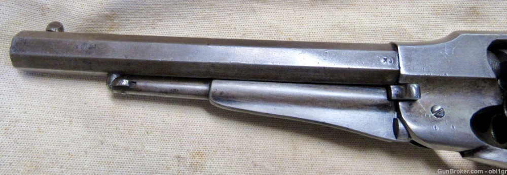 Original Civil War Remington New Model 1858 .44 Army Perc Revolver .01 NR-img-11