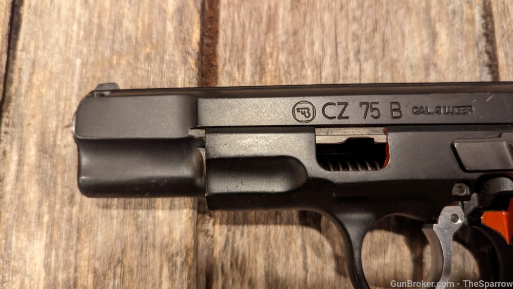 Rare Czech CZ 75 B Factory Cutaway 9mm Pistol -img-5