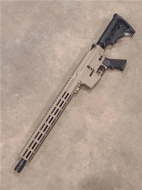 Great Lakes Firearms AR-15 .223 Wylde 16" Black Nitride Barrel - FDE-img-0
