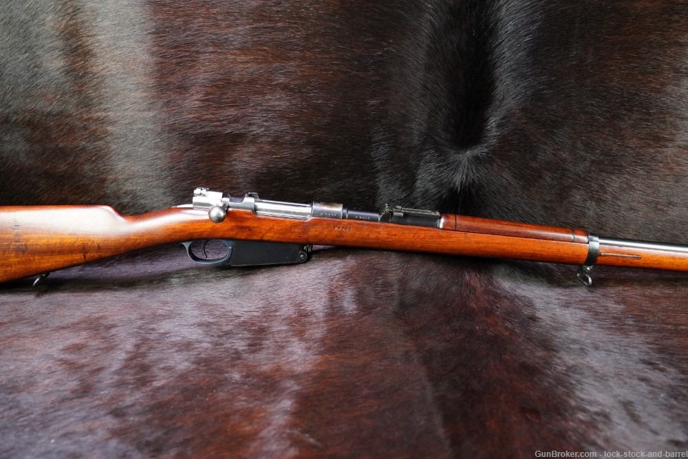 Argentine 1891 Matching German Mauser 7.65x53 Bolt Action Rifle Antique-img-2
