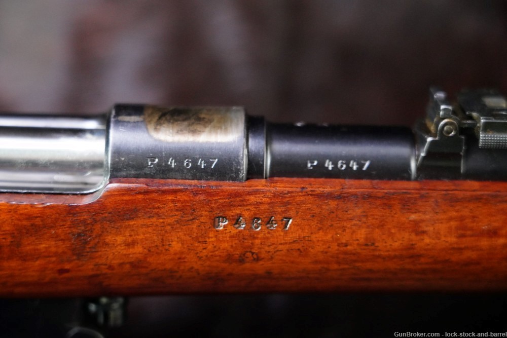 Argentine 1891 Matching German Mauser 7.65x53 Bolt Action Rifle Antique-img-23