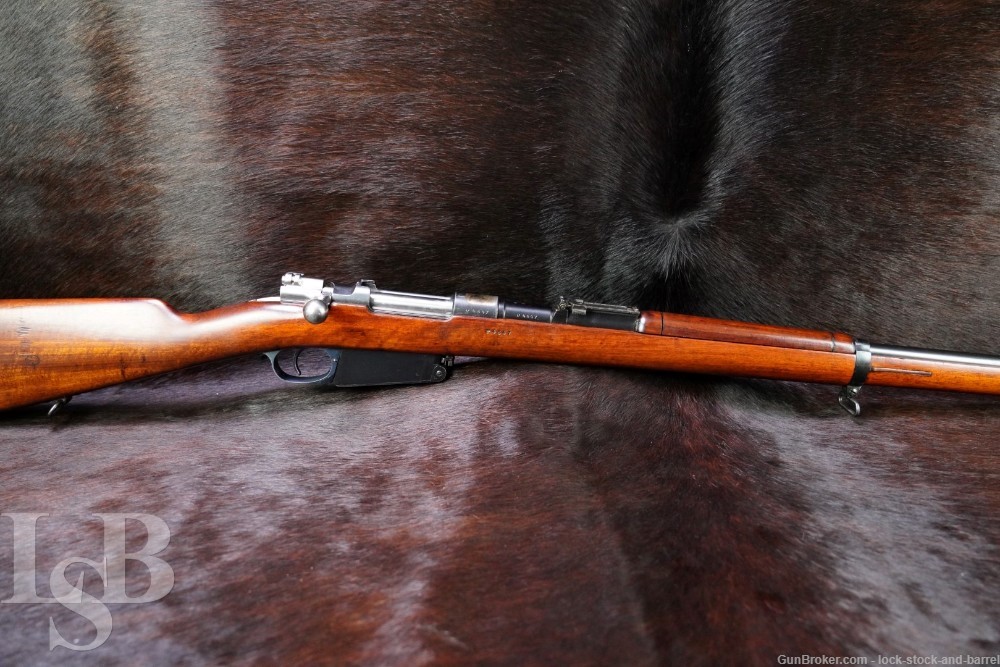 Argentine 1891 Matching German Mauser 7.65x53 Bolt Action Rifle Antique-img-0