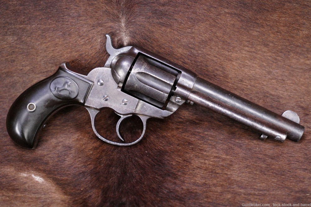Colt Model 1877 Thunderer 4 1/2" .41 D.A. Double Action Revolver, 1900 C&R-img-2