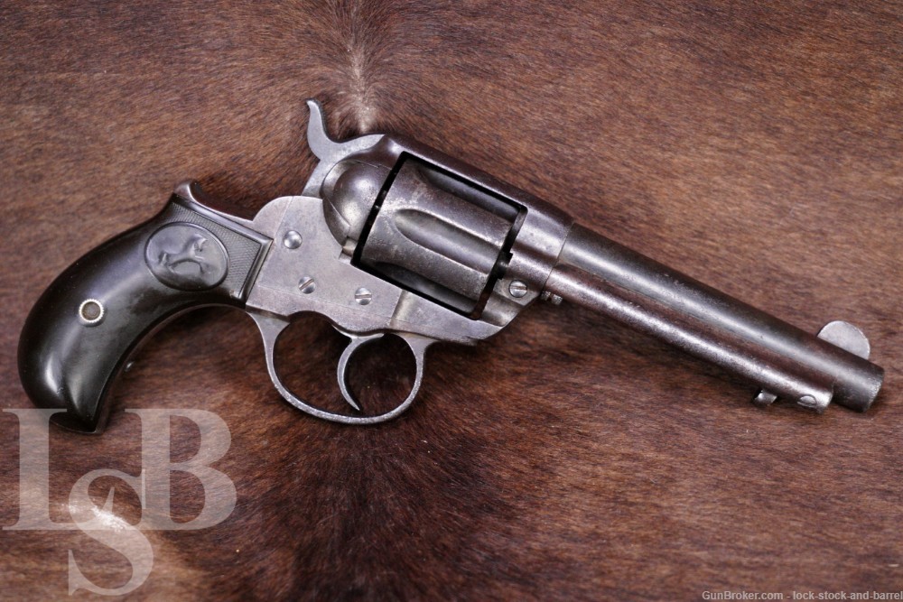 Colt Model 1877 Thunderer 4 1/2" .41 D.A. Double Action Revolver, 1900 C&R-img-0