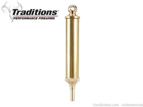 Traditions Flintlock Pan Charger / Primer Solid Brass # A1257 New!-img-0