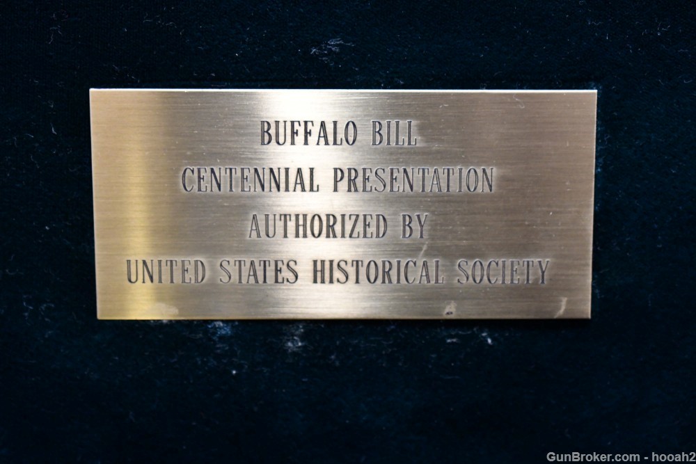 US Historical Society Model 1860 Buffalo Bill Commemorative Revolver W Case-img-43