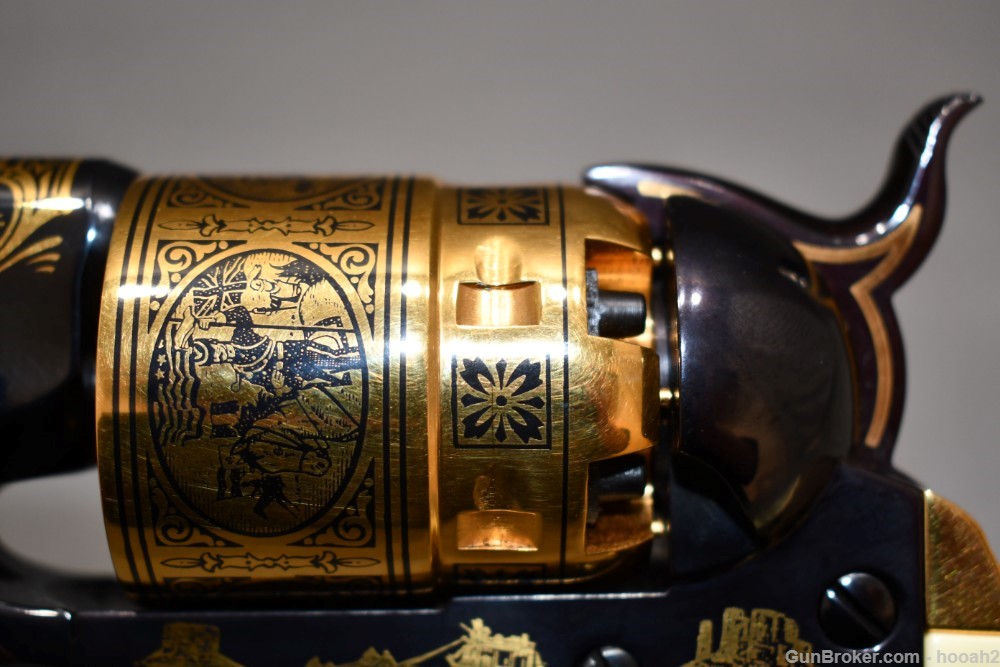 US Historical Society Model 1860 Buffalo Bill Commemorative Revolver W Case-img-12
