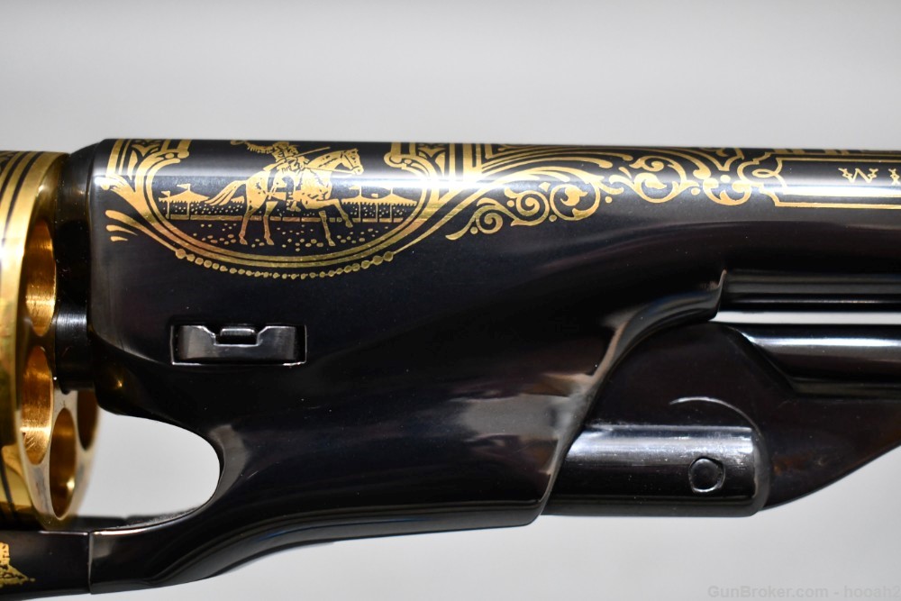 US Historical Society Model 1860 Buffalo Bill Commemorative Revolver W Case-img-6
