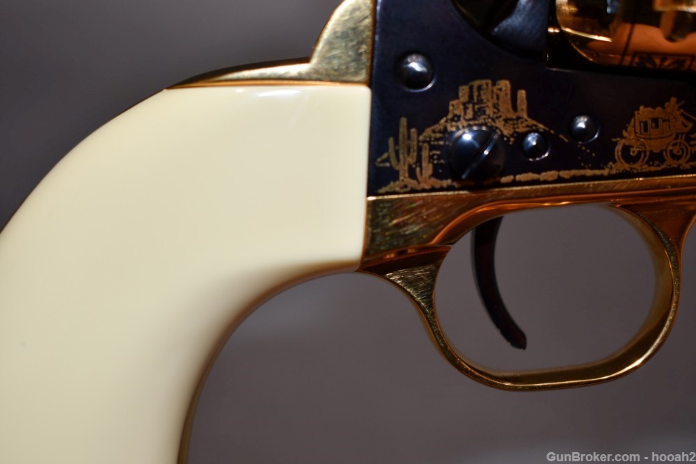 US Historical Society Model 1860 Buffalo Bill Commemorative Revolver W Case-img-3