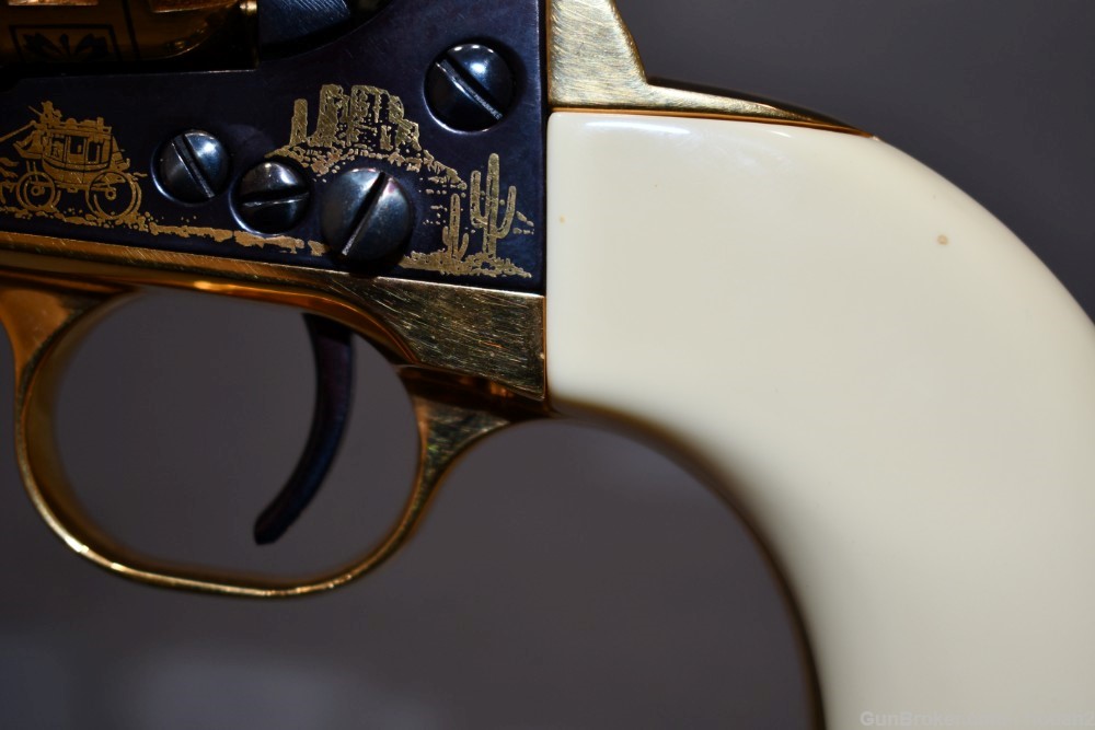 US Historical Society Model 1860 Buffalo Bill Commemorative Revolver W Case-img-10