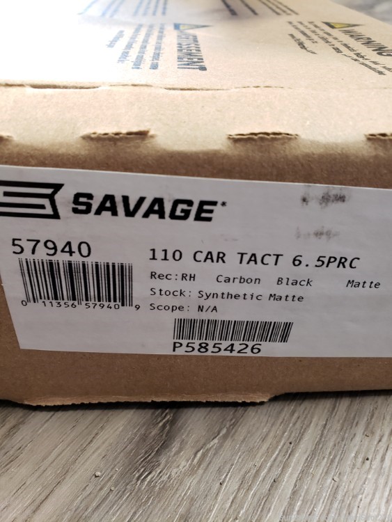 NEW Savage 110 Carbon Tactical 6.5 PRC 24" Carbon Fiber 6.5PRC NO CC FEES-img-6