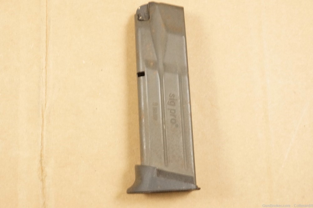 OEM Sig Pro 9MM 15 Rd. Magazine- Used/Very Good Condition-img-2