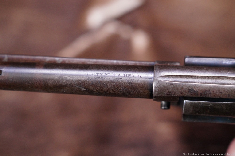 Colt Model 1877 Lightning 4 1/2" Blue .38 LC D.A. Revolver, MFD 1901 C&R-img-13
