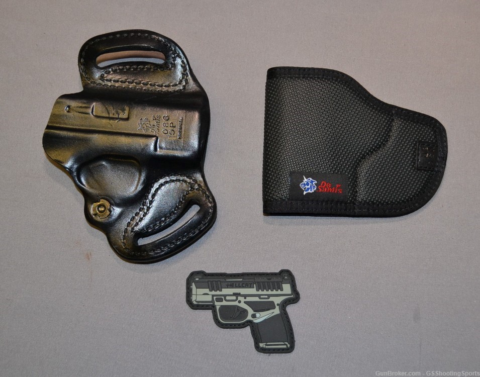 Springfield Hellcat 9mm W/ CT Red dot, 9 magazines, and 2 holsters-img-8
