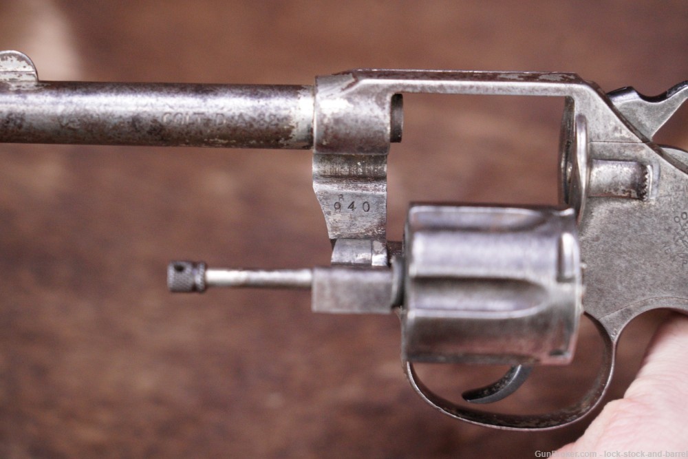Colt Pocket Positive .32 Colt Short Double Action Revolver, 1907 C&R-img-10