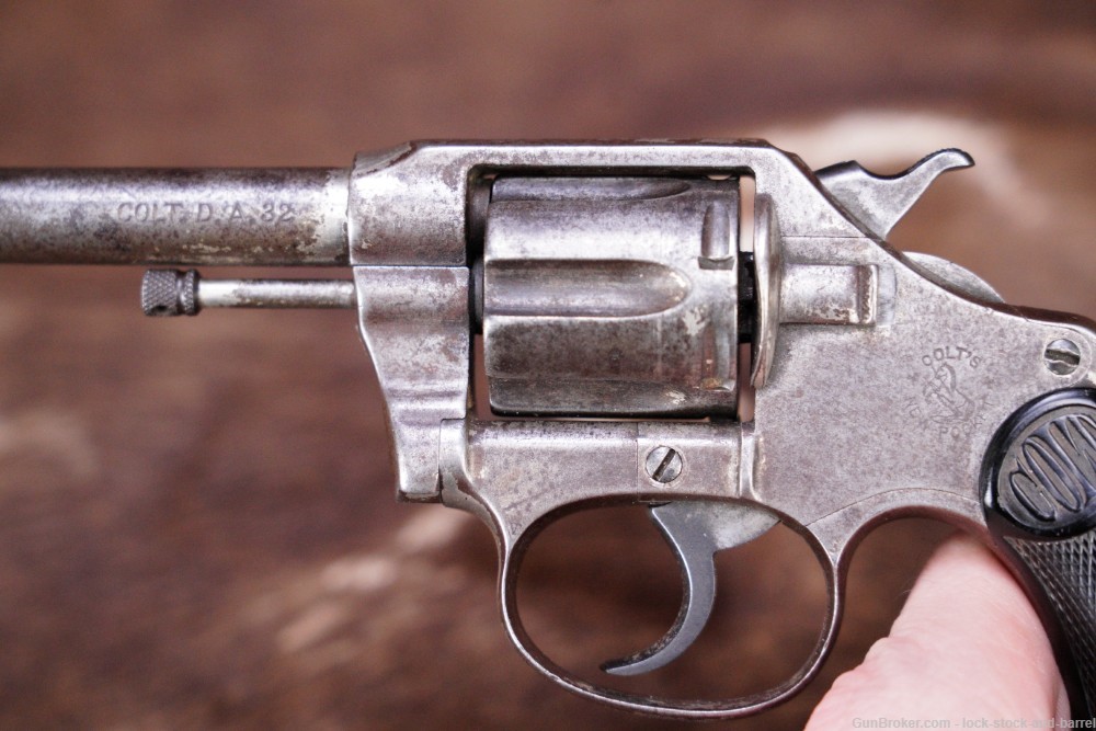 Colt Pocket Positive .32 Colt Short Double Action Revolver, 1907 C&R-img-9