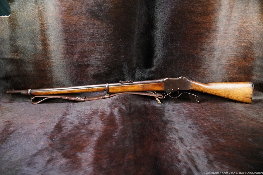 Nepalese Gahendra Peabody Rifle .577/450 Martini-Henry Antique-img-9