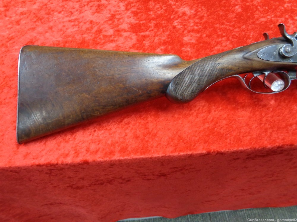 1875 PARKER Bros COACH Gun 10 Ga SxS Double Barrel Shotgun ANTIQUE WE TRADE-img-53