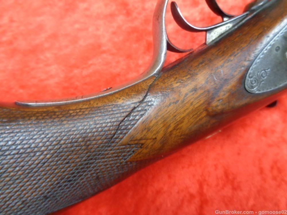 1875 PARKER Bros COACH Gun 10 Ga SxS Double Barrel Shotgun ANTIQUE WE TRADE-img-39
