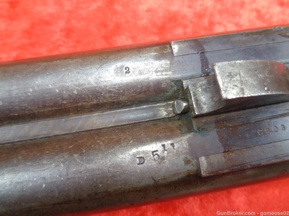 1875 PARKER Bros COACH Gun 10 Ga SxS Double Barrel Shotgun ANTIQUE WE TRADE-img-32