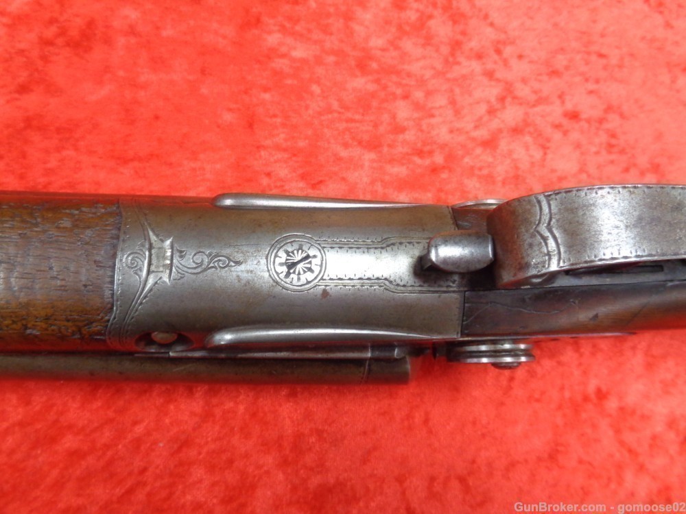 1875 PARKER Bros COACH Gun 10 Ga SxS Double Barrel Shotgun ANTIQUE WE TRADE-img-24