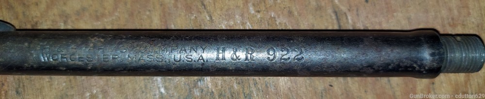 H&R 922 .22LR barrel with nice bore-img-0