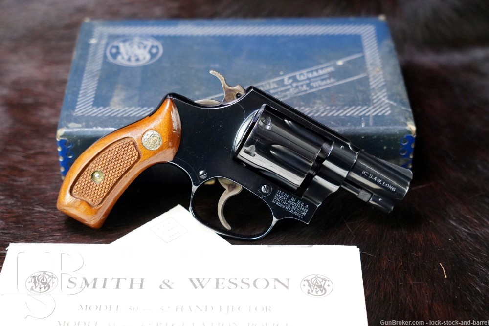 Smith & Wesson S&W Model 30-1 .32 S&W 2" DA/SA Revolver & Box, 1972-73 C&R-img-0