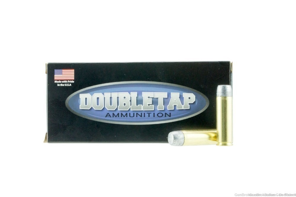 DoubleTap Ammunition, Hardcast Solid, 500 S&W, 400Gr, Hard Cast, 20 Rounds-img-0