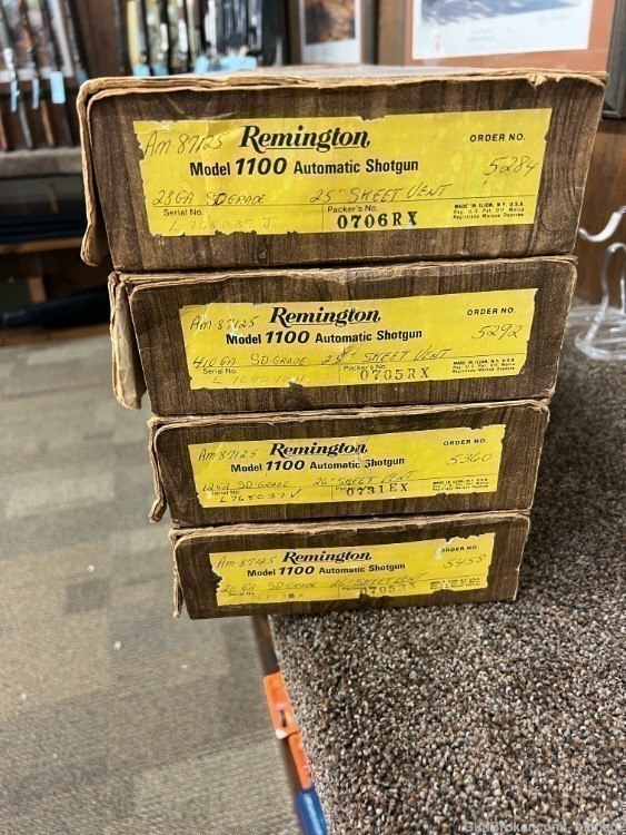 Remington 1100 D Grade Skeet Set 12-20-28-410 NIBs-img-1