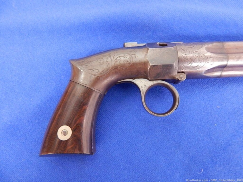 1850s Pre Civil War 28 Caliber Pepperbox Pistol Gun-img-1