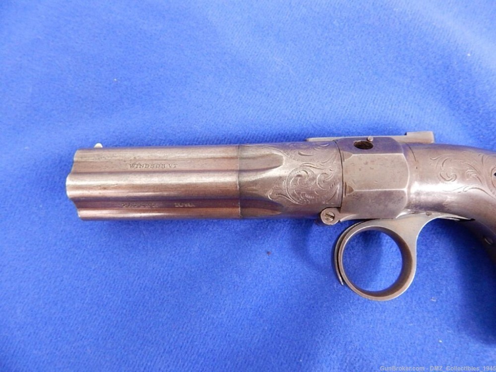 1850s Pre Civil War 28 Caliber Pepperbox Pistol Gun-img-6