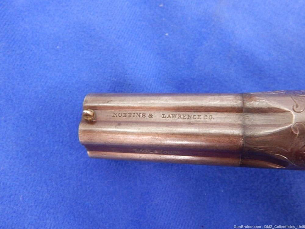 1850s Pre Civil War 28 Caliber Pepperbox Pistol Gun-img-10