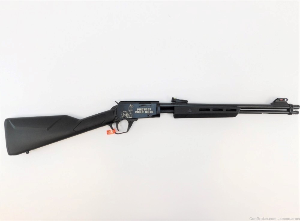 Rossi Gallery Gun Protect Your Nuts Pump Rifle .22 LR 18" RP22181SY-EN02-img-1