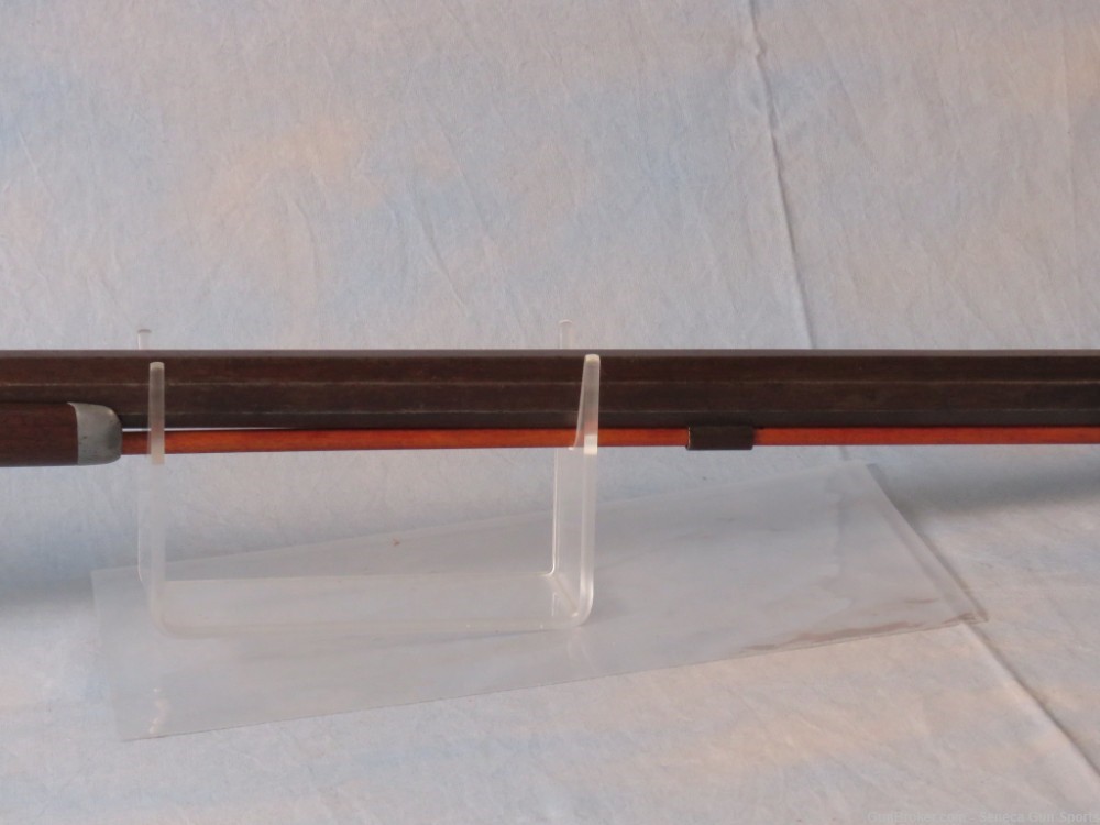 B. Losey .36 Cal Black Powder Percussion Rifle 31.5" 1850's Caroline NY-img-4