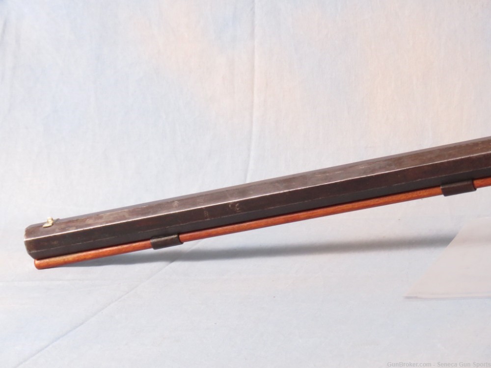 B. Losey .36 Cal Black Powder Percussion Rifle 31.5" 1850's Caroline NY-img-16